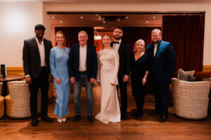 Small group photo at Cardiff Townhouse by Coppa Club